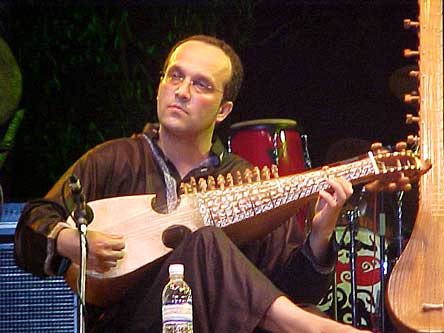 Khaled Arman, rubab virtuoso in action