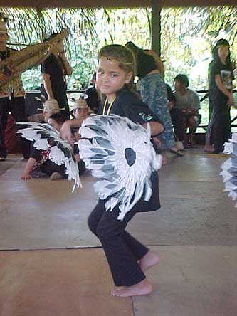 At the Hornbill Dance Workshop