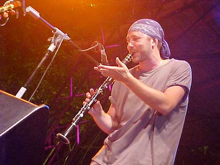 Sergey Klevensky on clarinet