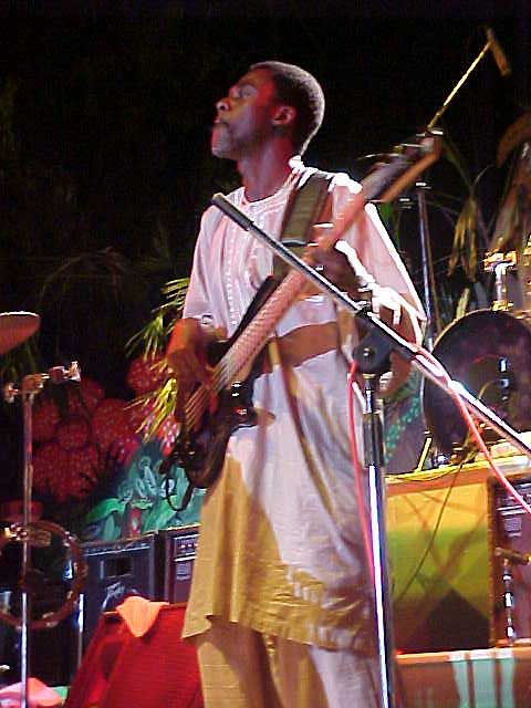 The egregious 'BB' on bass