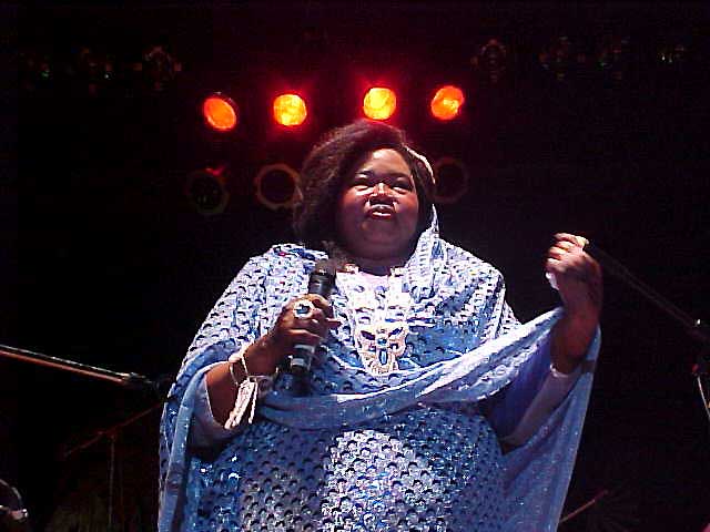 Setona belts out a folk ballad