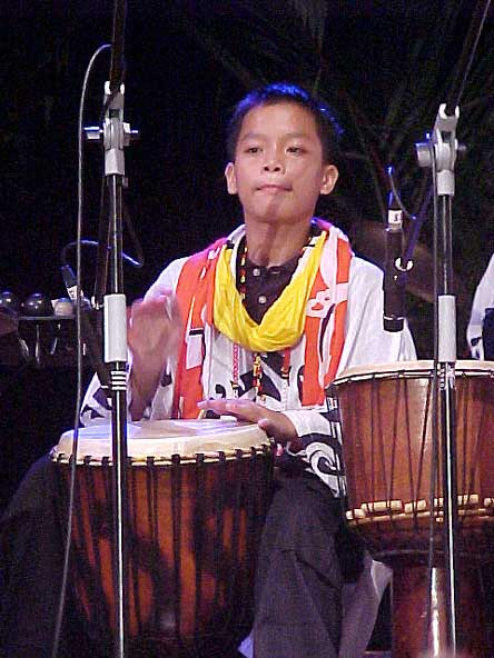 Ainal Johari, percussion