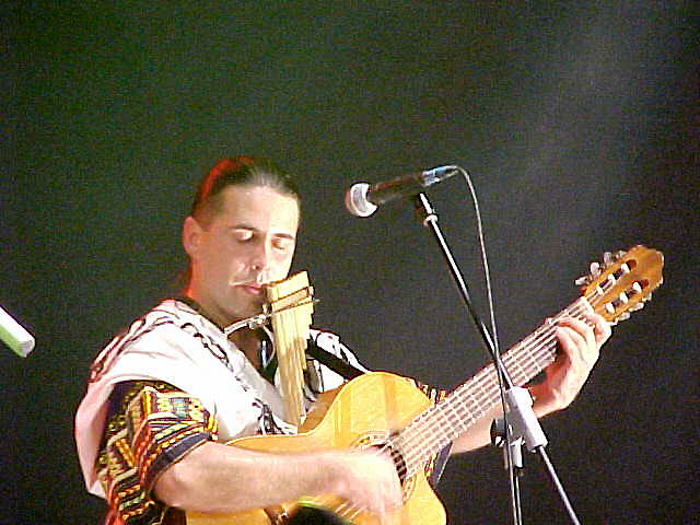 Enrique Sanchez, guitar, zamponas and vocals