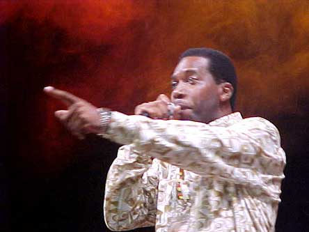 Andy Palacio leads the party