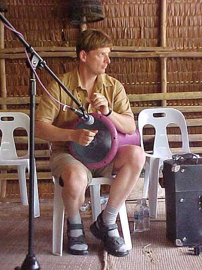 Lars Bo on Moorish tabla at workshop